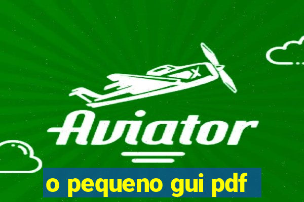 o pequeno gui pdf